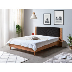 Rama łóżka 160x200 cm TRIOMPHE z listwami pełnymi
