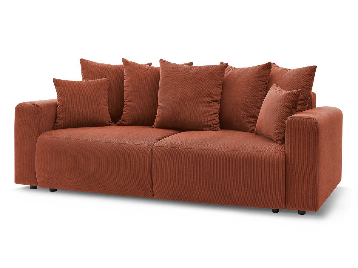 ENVY sztruksowa prosta sofa rozkładana