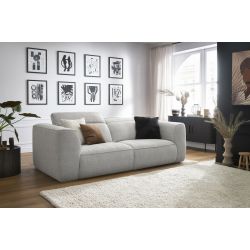 WILLIAM 3-osobowa sofa prosta z zagłówkami
