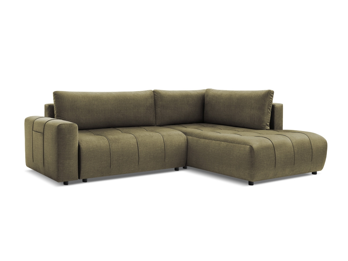 ARSENE Sofa w kształcie litery L z komodą