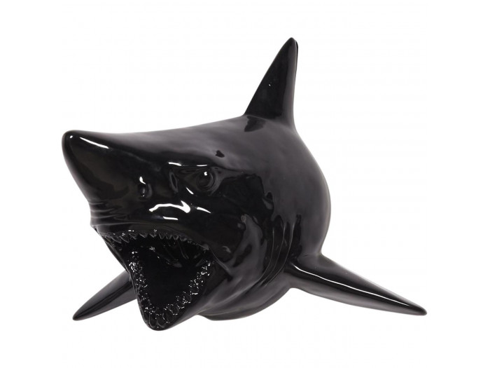 Tête de requin Noire design Yaunti Noir