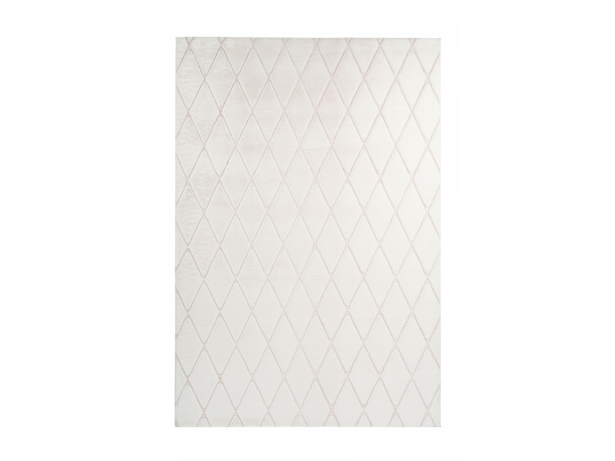 Tapis BETA Blanc / Crème 160cm x 230cm