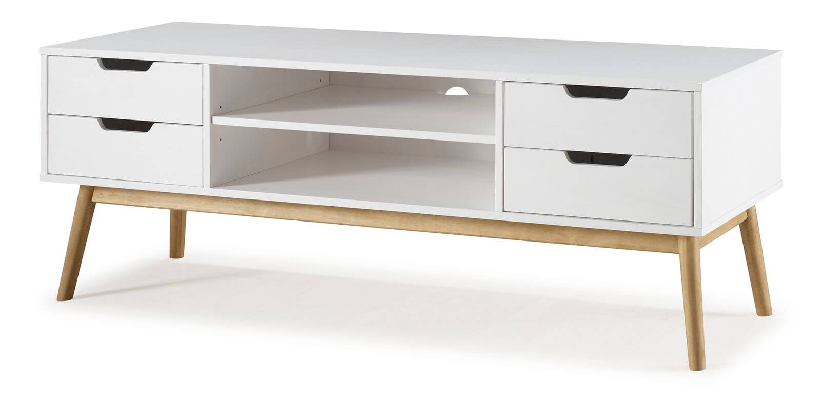 meuble tele bois clair