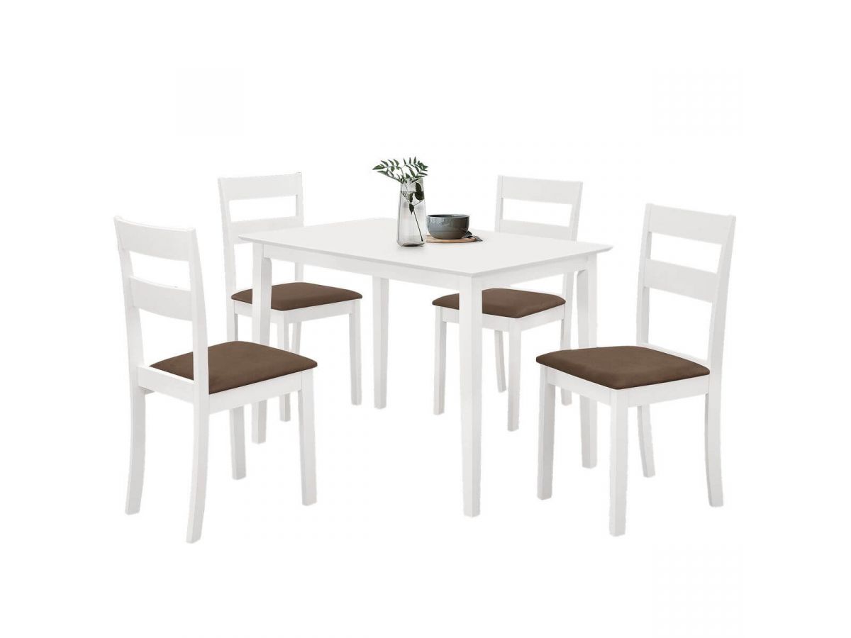 Table 120 cm DALLAS avec 4 chaises