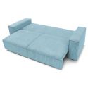 Canapé droit convertible coffre NIHAD