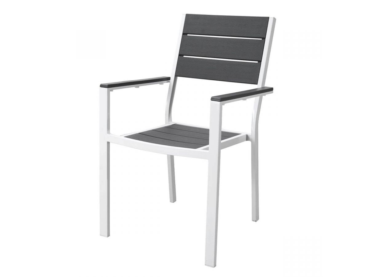 Ensemble table 156 cm 4 chaises et 2 fauteuils MALAGA