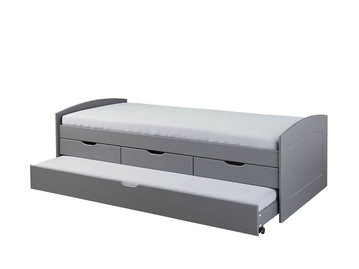 Lit MILO 90x200 cm en bois massif