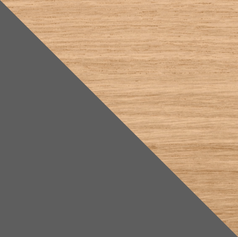 Chêne et gris anthracite