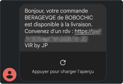 livraison etape